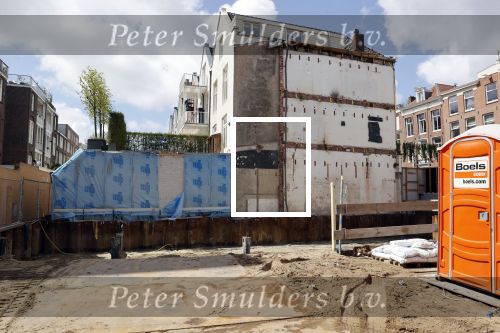 Amsterdam 5 mei 2021
De oude Louis Vuitton winkel op de pc hooftstraat is helemaal gesloopt