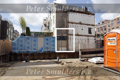 Amsterdam 5 mei 2021
De oude Louis Vuitton winkel op de pc hooftstraat is helemaal gesloopt