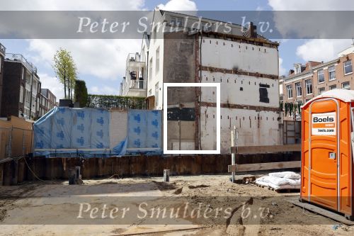 Amsterdam 5 mei 2021
De oude Louis Vuitton winkel op de pc hooftstraat is helemaal gesloopt