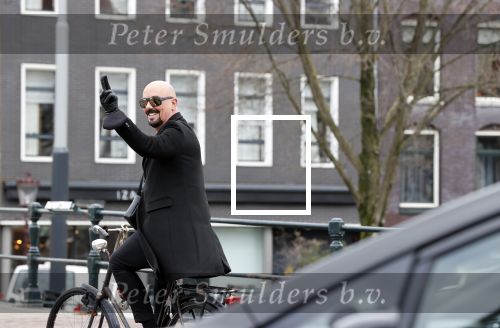 Amsterdam 3 april 2021
Maik de Boer op de fiets in Amsterdam zuid
