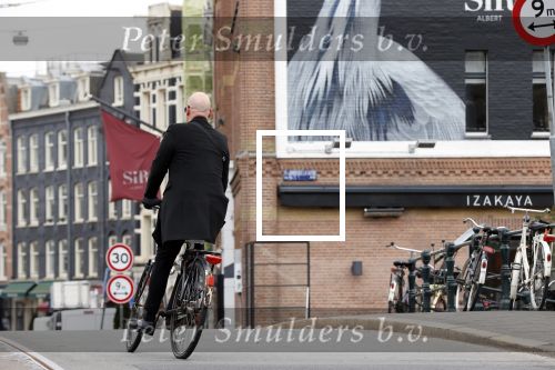Amsterdam 3 april 2021
Maik de Boer op de fiets in Amsterdam zuid