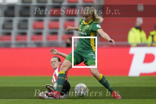 Eindhoven, 14 Mei 2021 PSV-ADO Den Haag Damesvoetbal, eindstand 6-2
Mandy v d Berg