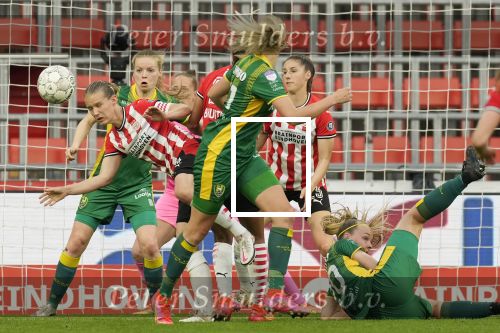 Eindhoven, 14 Mei 2021 PSV-ADO Den Haag Damesvoetbal, eindstand 6-2
Mandy v d Berg
