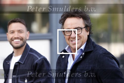 Amsterdam 12 mei 2021
Marco Borsato en Rolf Sanchez arriveren in de porsche Taycan bij Q music