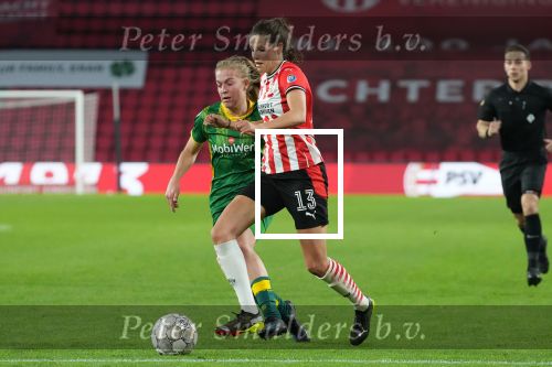 Eindhoven, 14 Mei 2021 PSV-ADO Den Haag Damesvoetbal, eindstand 6-2
Melanie Bross