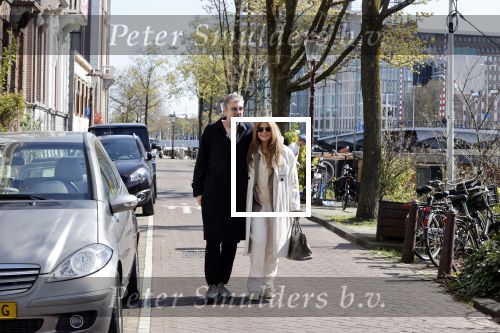 Amsterdam 17 april 2021
Ruud de Wild en Olcay Gulsen op straat en in de Auto