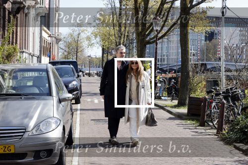 Amsterdam 17 april 2021
Ruud de Wild en Olcay Gulsen op straat en in de Auto