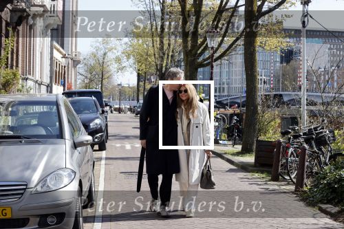 Amsterdam 17 april 2021
Ruud de Wild en Olcay Gulsen op straat en in de Auto