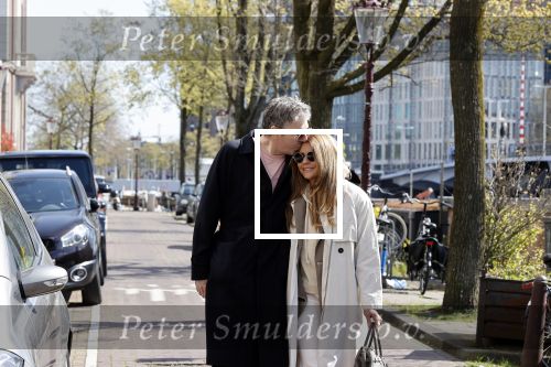 Amsterdam 17 april 2021
Ruud de Wild en Olcay Gulsen op straat en in de Auto