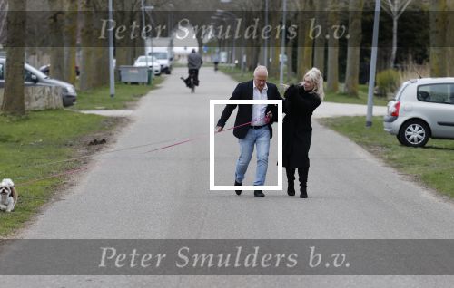 Almere 10 april 2021
Peter Jan Rens met zijn nieuwe vriendin Willeke Schoonewille