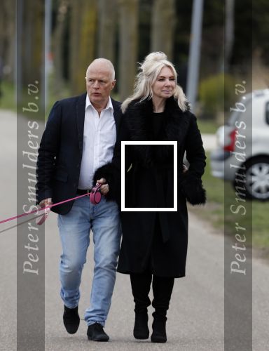 Almere 10 april 2021
Peter Jan Rens met zijn nieuwe vriendin Willeke Schoonewille