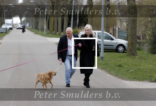 Almere 10 april 2021
Peter Jan Rens met zijn nieuwe vriendin Willeke Schoonewille