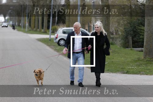 Almere 10 april 2021
Peter Jan Rens met zijn nieuwe vriendin Willeke Schoonewille