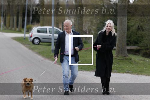 Almere 10 april 2021
Peter Jan Rens met zijn nieuwe vriendin Willeke Schoonewille