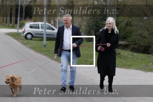 Almere 10 april 2021
Peter Jan Rens met zijn nieuwe vriendin Willeke Schoonewille