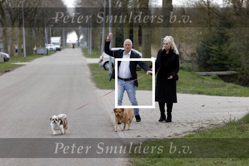 Almere 10 april 2021
Peter Jan Rens met zijn nieuwe vriendin Willeke Schoonewille