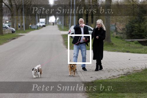 Almere 10 april 2021
Peter Jan Rens met zijn nieuwe vriendin Willeke Schoonewille