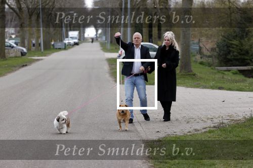 Almere 10 april 2021
Peter Jan Rens met zijn nieuwe vriendin Willeke Schoonewille