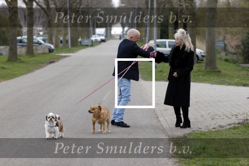 Almere 10 april 2021
Peter Jan Rens met zijn nieuwe vriendin Willeke Schoonewille