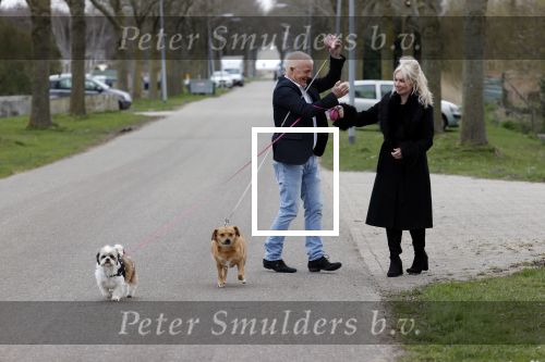 Almere 10 april 2021
Peter Jan Rens met zijn nieuwe vriendin Willeke Schoonewille
