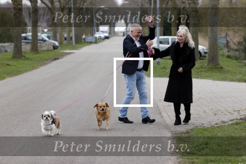 Almere 10 april 2021
Peter Jan Rens met zijn nieuwe vriendin Willeke Schoonewille