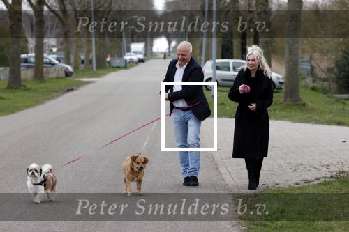 Almere 10 april 2021
Peter Jan Rens met zijn nieuwe vriendin Willeke Schoonewille