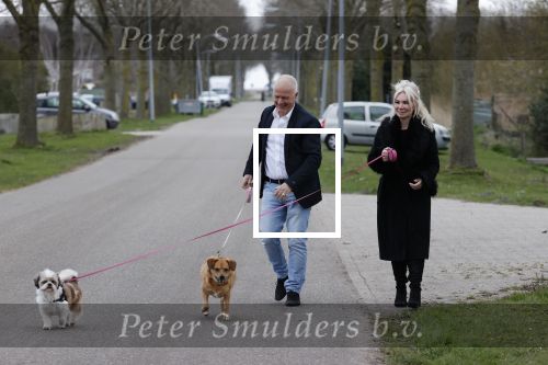Almere 10 april 2021
Peter Jan Rens met zijn nieuwe vriendin Willeke Schoonewille