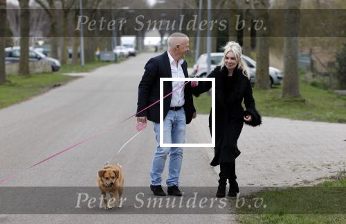 Almere 10 april 2021
Peter Jan Rens met zijn nieuwe vriendin Willeke Schoonewille