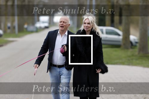 Almere 10 april 2021
Peter Jan Rens met zijn nieuwe vriendin Willeke Schoonewille