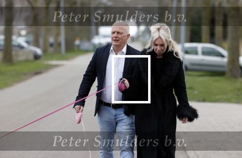 Almere 10 april 2021
Peter Jan Rens met zijn nieuwe vriendin Willeke Schoonewille