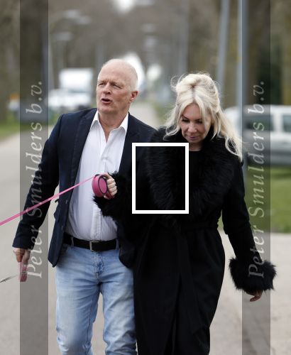 Almere 10 april 2021
Peter Jan Rens met zijn nieuwe vriendin Willeke Schoonewille