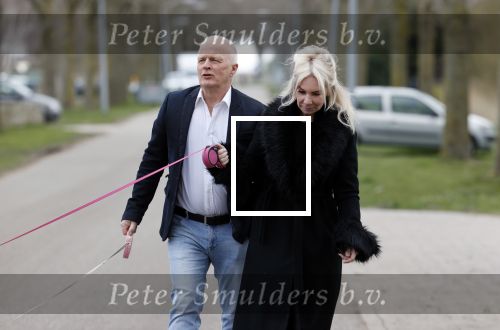 Almere 10 april 2021
Peter Jan Rens met zijn nieuwe vriendin Willeke Schoonewille