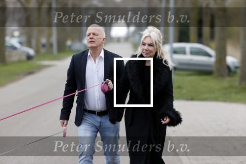 Almere 10 april 2021
Peter Jan Rens met zijn nieuwe vriendin Willeke Schoonewille