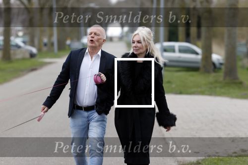 Almere 10 april 2021
Peter Jan Rens met zijn nieuwe vriendin Willeke Schoonewille