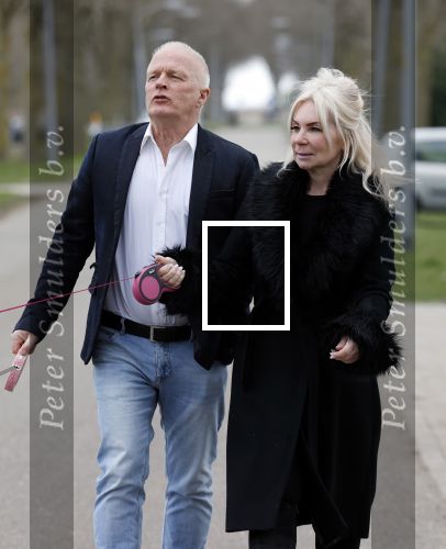 Almere 10 april 2021
Peter Jan Rens met zijn nieuwe vriendin Willeke Schoonewille