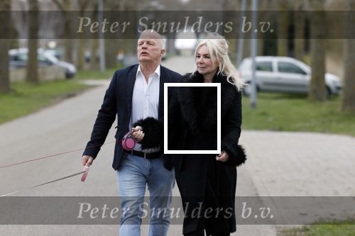 Almere 10 april 2021
Peter Jan Rens met zijn nieuwe vriendin Willeke Schoonewille