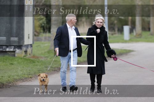 Almere 10 april 2021
Peter Jan Rens met zijn nieuwe vriendin Willeke Schoonewille