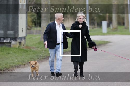 Almere 10 april 2021
Peter Jan Rens met zijn nieuwe vriendin Willeke Schoonewille