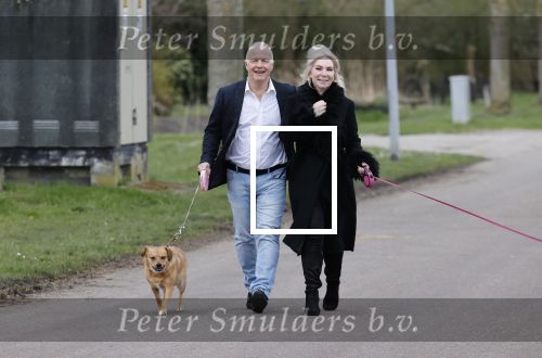Almere 10 april 2021
Peter Jan Rens met zijn nieuwe vriendin Willeke Schoonewille