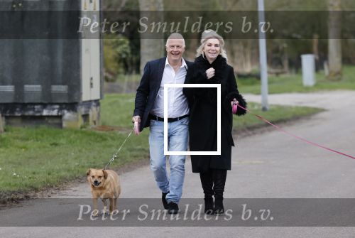 Almere 10 april 2021
Peter Jan Rens met zijn nieuwe vriendin Willeke Schoonewille