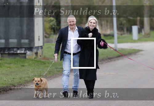 Almere 10 april 2021
Peter Jan Rens met zijn nieuwe vriendin Willeke Schoonewille