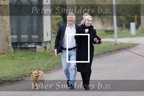 Almere 10 april 2021
Peter Jan Rens met zijn nieuwe vriendin Willeke Schoonewille
