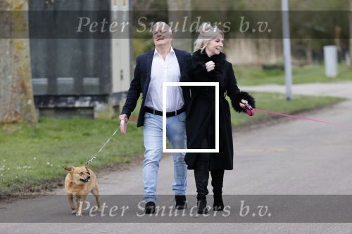 Almere 10 april 2021
Peter Jan Rens met zijn nieuwe vriendin Willeke Schoonewille