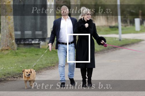 Almere 10 april 2021
Peter Jan Rens met zijn nieuwe vriendin Willeke Schoonewille