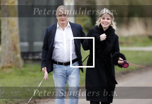 Almere 10 april 2021
Peter Jan Rens met zijn nieuwe vriendin Willeke Schoonewille
