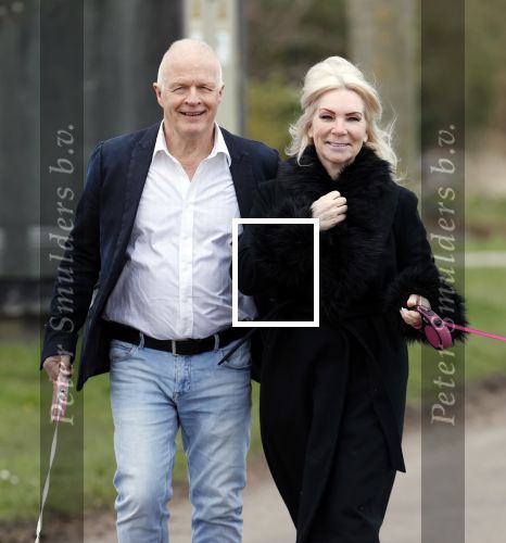Almere 10 april 2021
Peter Jan Rens met zijn nieuwe vriendin Willeke Schoonewille