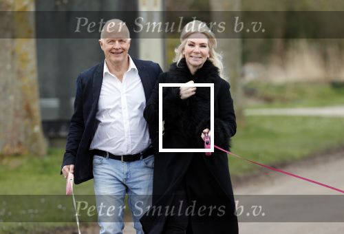 Almere 10 april 2021
Peter Jan Rens met zijn nieuwe vriendin Willeke Schoonewille