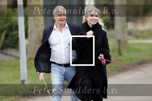 Almere 10 april 2021
Peter Jan Rens met zijn nieuwe vriendin Willeke Schoonewille