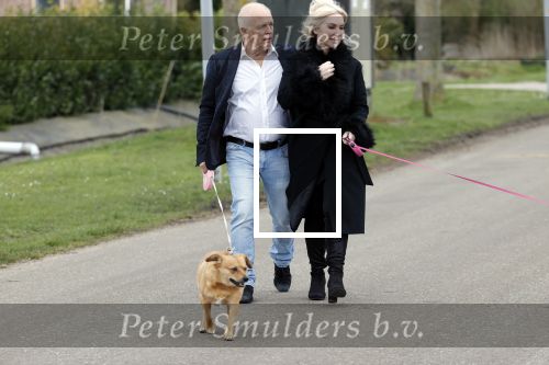 Almere 10 april 2021
Peter Jan Rens met zijn nieuwe vriendin Willeke Schoonewille