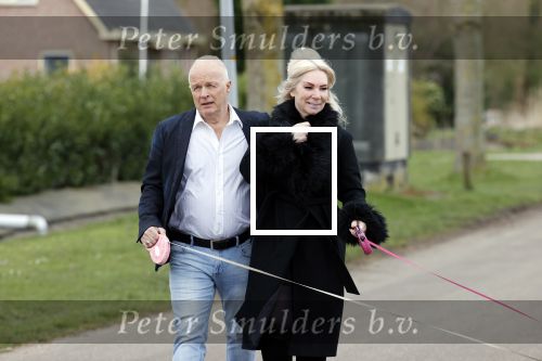 Almere 10 april 2021
Peter Jan Rens met zijn nieuwe vriendin Willeke Schoonewille